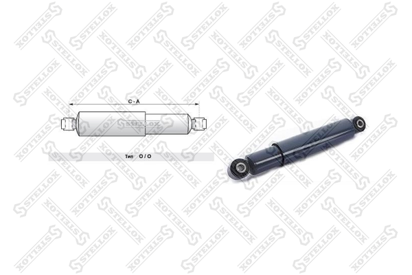 Амортизатор STELLOX 87-04813-SX 87-04813-SX - фото 2
