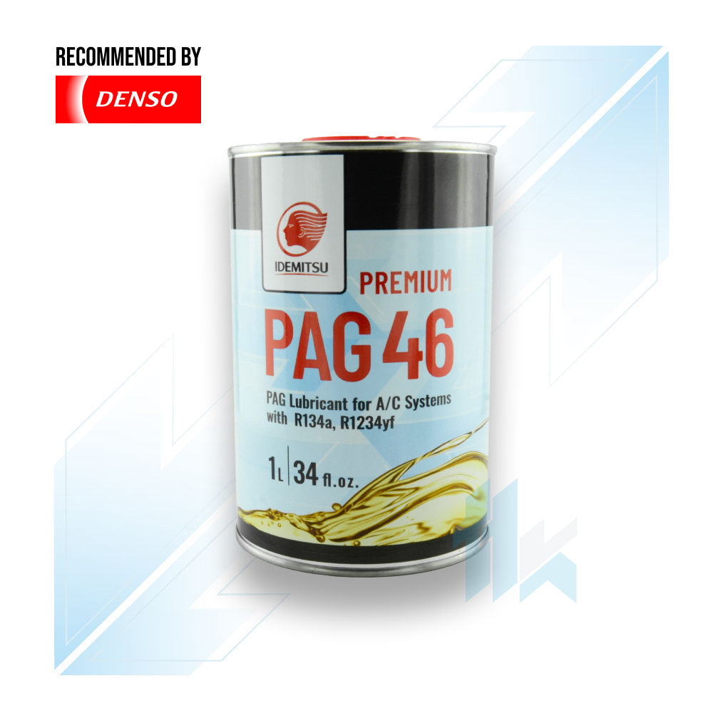 Масло компрессорное PAG46 (ND-OIL12) IDEMITSU 1000мл 1OLPAG46IM0 - фото 1