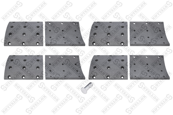 Комплект тормозных накладок STELLOX 85-01064-SX 85-01064-SX - фото 2